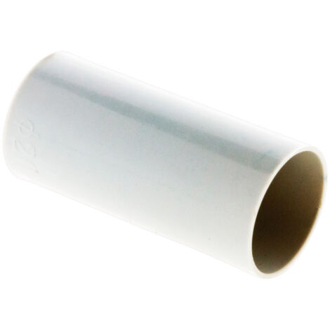 Zenitech – Lot de 10 manchons IRL Ø20mm – PVC rigide gris – Raccord pour tube électrique – Protection câbles en extérieur