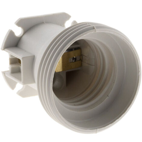 Lot de 5 douilles de chantier E27 sans bague – Thermoplastique – 150W 230V – Pour environnements exigeants – Zenitech