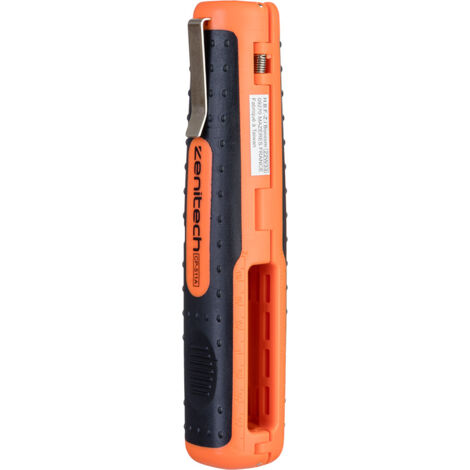 Zenitech – Pince à dénuder universelle 8-13mm – Dénudage précis câbles Sat, RG6 – Norme CE – Ergonomique et compact
