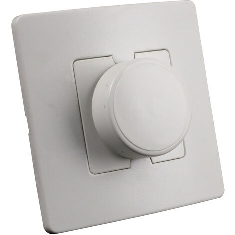 Zenitech – Variateur de lumière complet – Installation facile avec vis et griffes – Puissance 60W à 300W – Compatible avec ampoules standard