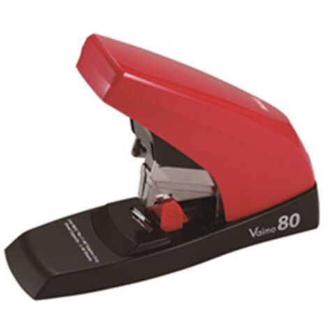 Zenith Cucitrice Max Vaimo 80 Capacità 80 Fogli Rosso/Nero per Ufficio e Casa