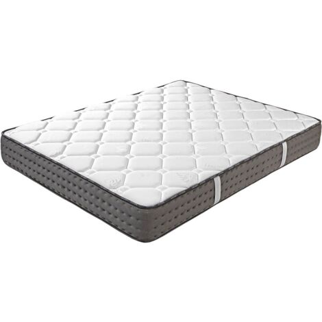ZENITH - Matelas 140x200 cm Mousse haute résilience Soutien ferme Ep.20cm