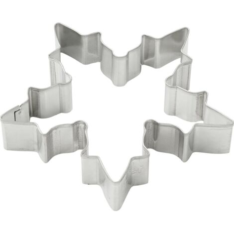 Zenker Ausstecher Schneeflocke groß 10,1 x 9,7 x 2 cm Plätzchenform