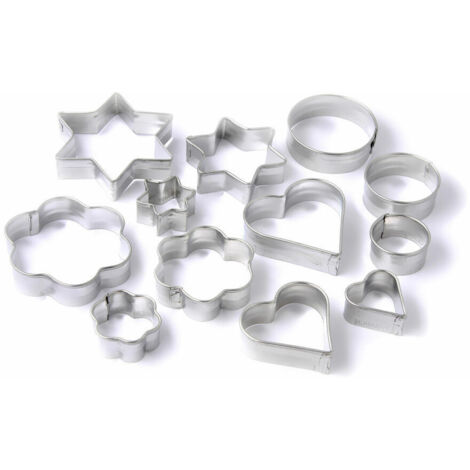 Zenker Ausstecher-Set 12-teilig Ausstechform Plätzchenform