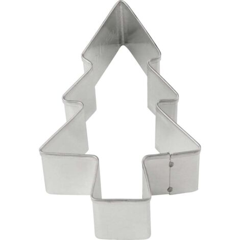 Zenker Ausstecher Tanne groß 10 x 6,6 x 2 cm Ausstechform Plätzchenform