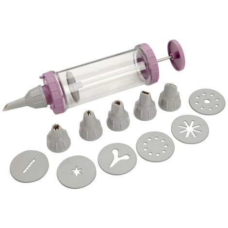 Zenker Siringa Jumbo 2in1 con Stantuffo in Acciaio