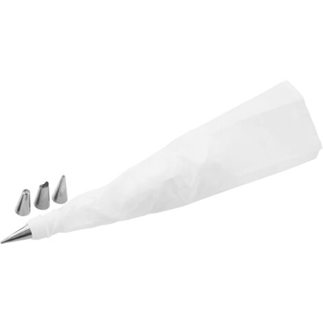 Zenker Spritzbeutel inkl. 4 Tüllen 31 cm Küchenutensilien