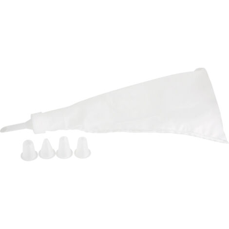 Zenker Spritzbeutel inkl. 5 Tüllen 30 cm Tortenspritze Sahnespritze wiederverwendbar