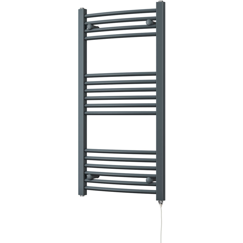 Image of Zennor - Anthracite Electric Towel Rail&hellip;