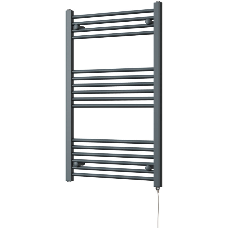 Image of Zennor - Anthracite Electric Towel Rail&hellip;