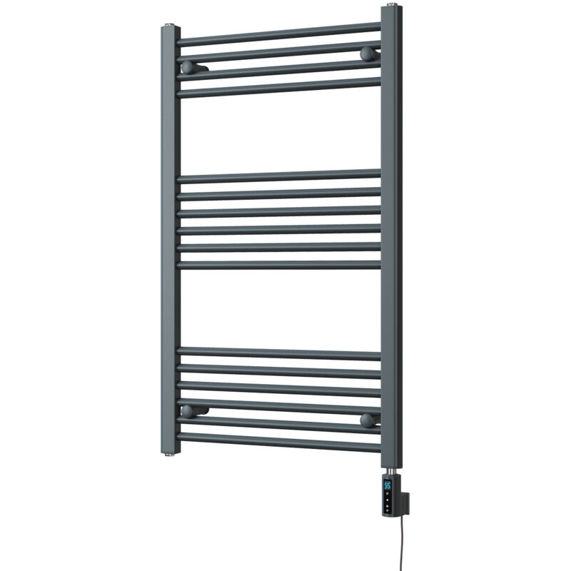 Image of Zennor - Anthracite Electric Towel Rail&hellip;