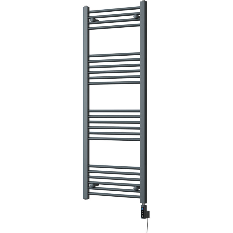 Image of Zennor - Anthracite Electric Towel Rail&hellip;