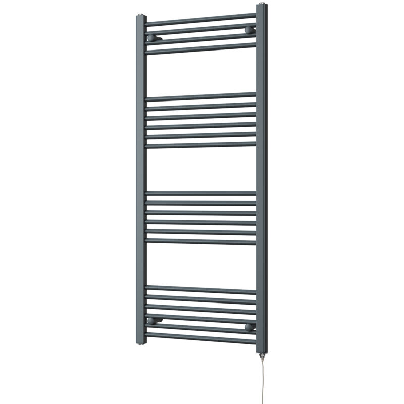 Image of Zennor - Anthracite Electric Towel Rail&hellip;