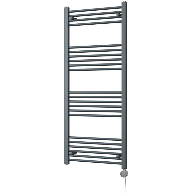 Image of Zennor - Anthracite Electric Towel Rail&hellip;