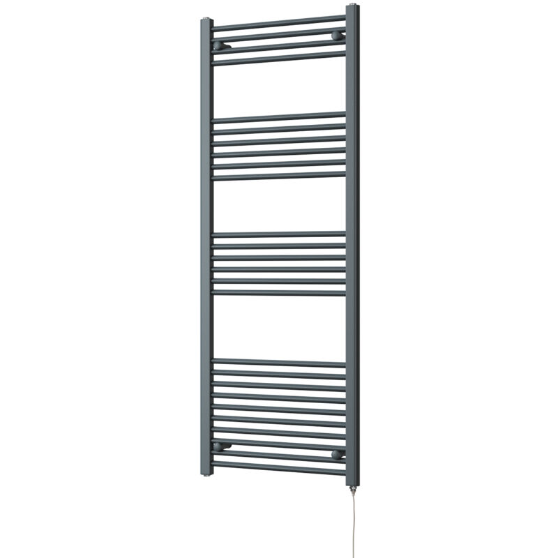 Image of Zennor - Anthracite Electric Towel Rail&hellip;