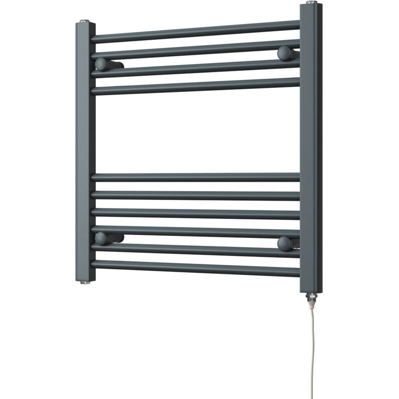 Image of Zennor - Anthracite Electric Towel Rail&hellip;