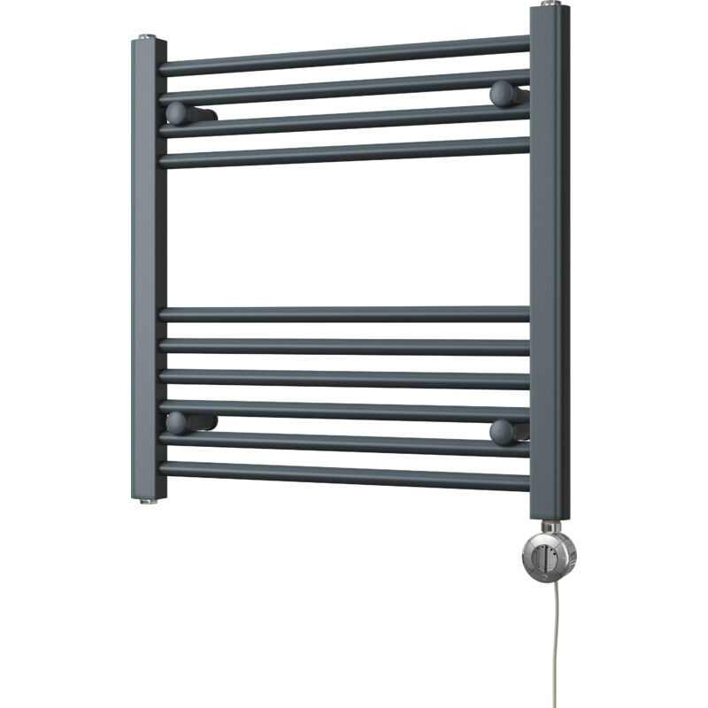 Image of Zennor - Anthracite Electric Towel Rail&hellip;
