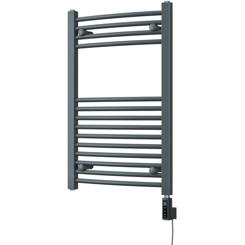 Image of Zennor - Anthracite Electric Towel Rail&hellip;