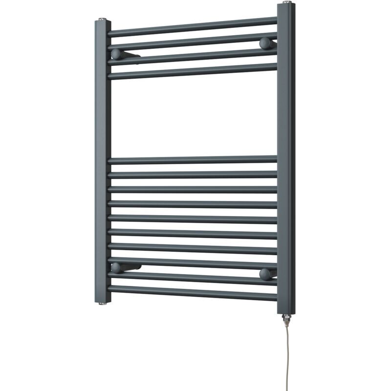 Image of Zennor - Anthracite Electric Towel Rail&hellip;