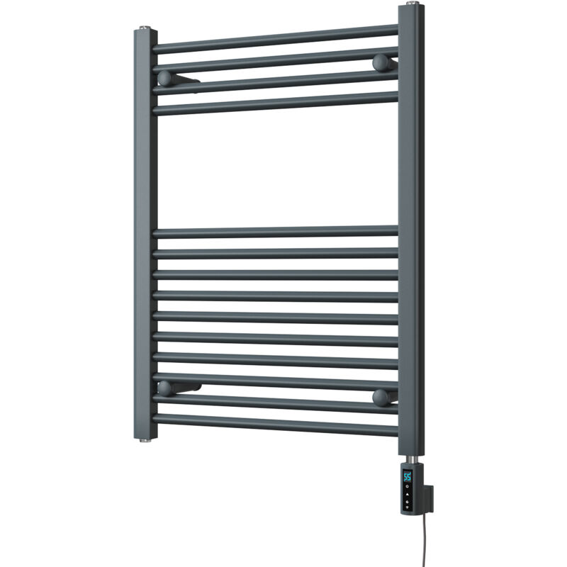 Image of Zennor - Anthracite Electric Towel Rail&hellip;
