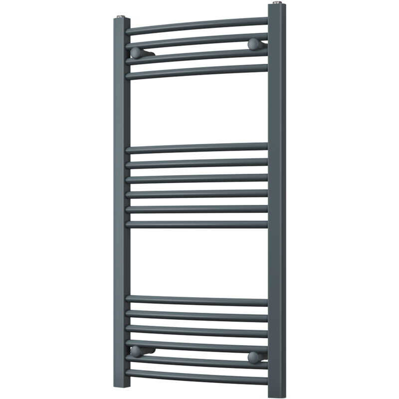 Image of Zennor - Anthracite Heated Towel Rail&hellip;