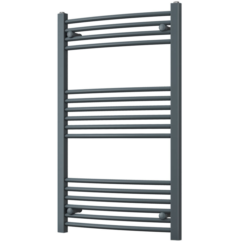 Image of Zennor - Anthracite Heated Towel Rail&hellip;