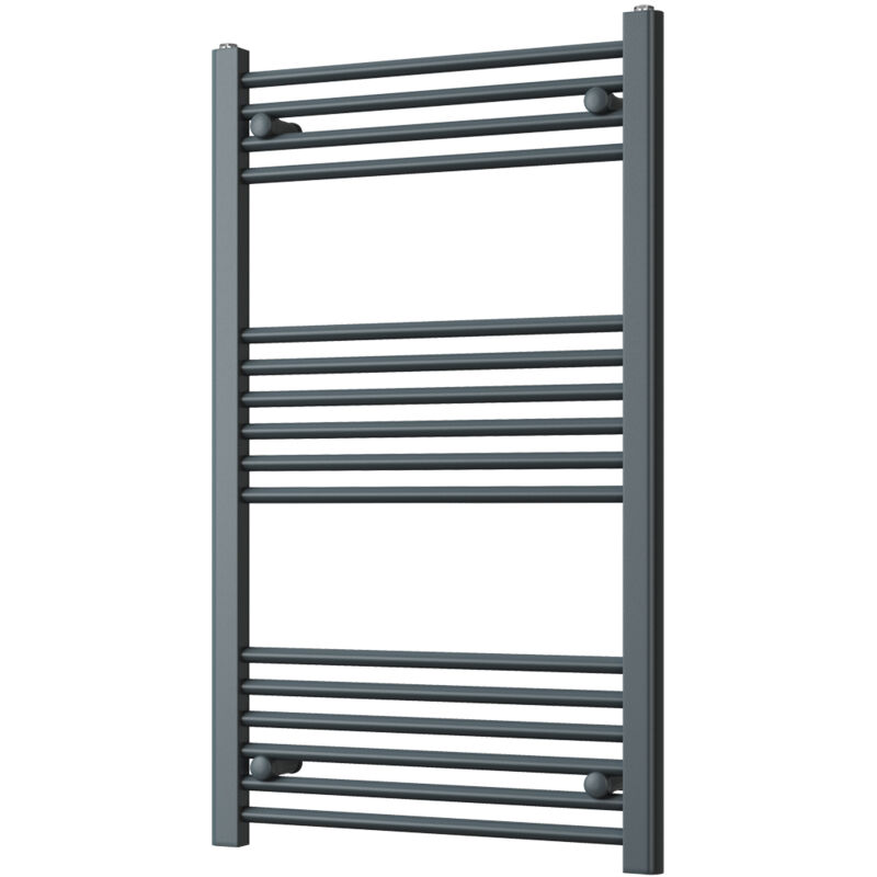 Image of Zennor - Anthracite Heated Towel Rail&hellip;