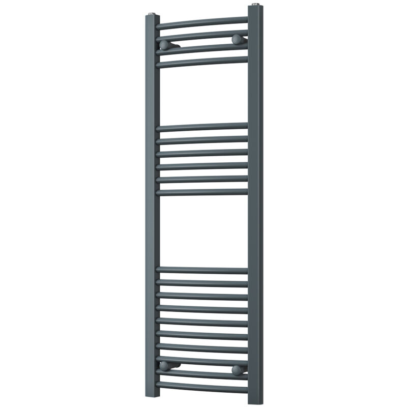 Image of Zennor - Anthracite Heated Towel Rail&hellip;