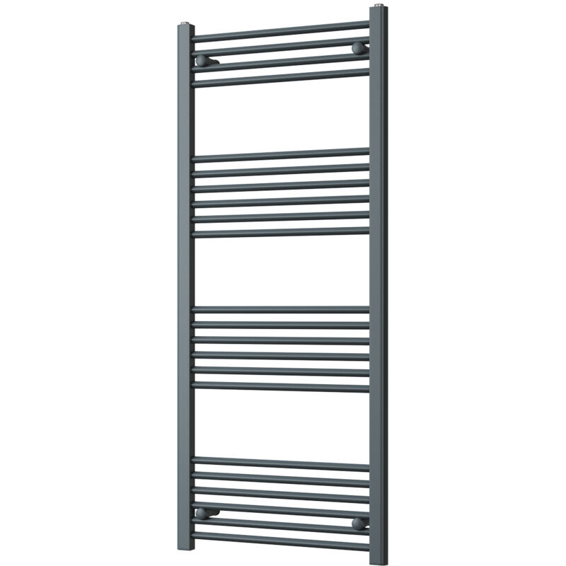 Image of Zennor - Anthracite Heated Towel Rail&hellip;