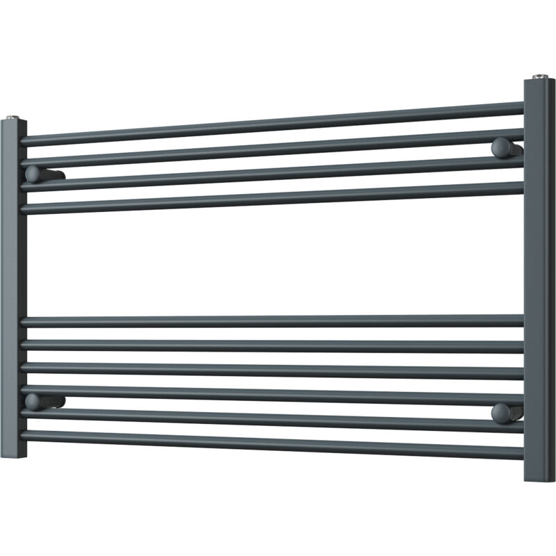 Image of Zennor - Anthracite Heated Towel Rail&hellip;