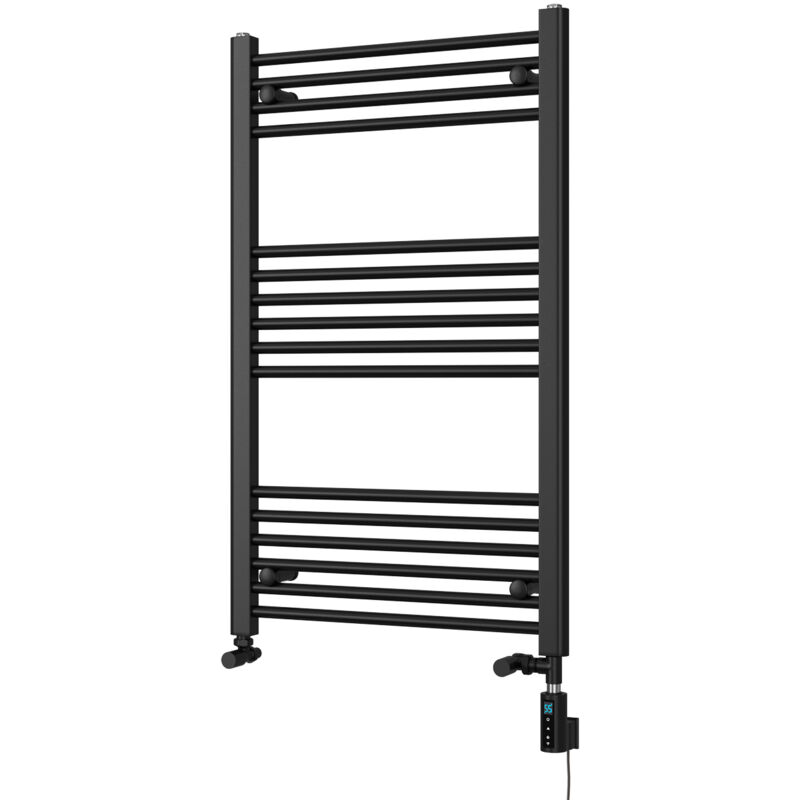 Image of Zennor - Black Dual Fuel Towel&hellip;