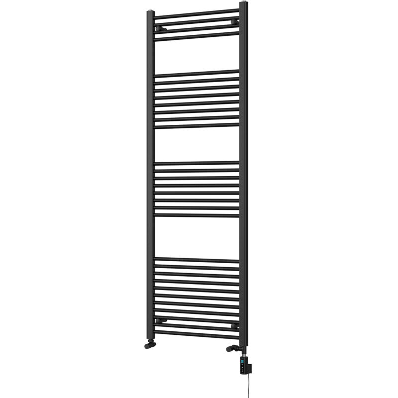Image of Zennor - Black Dual Fuel Towel&hellip;