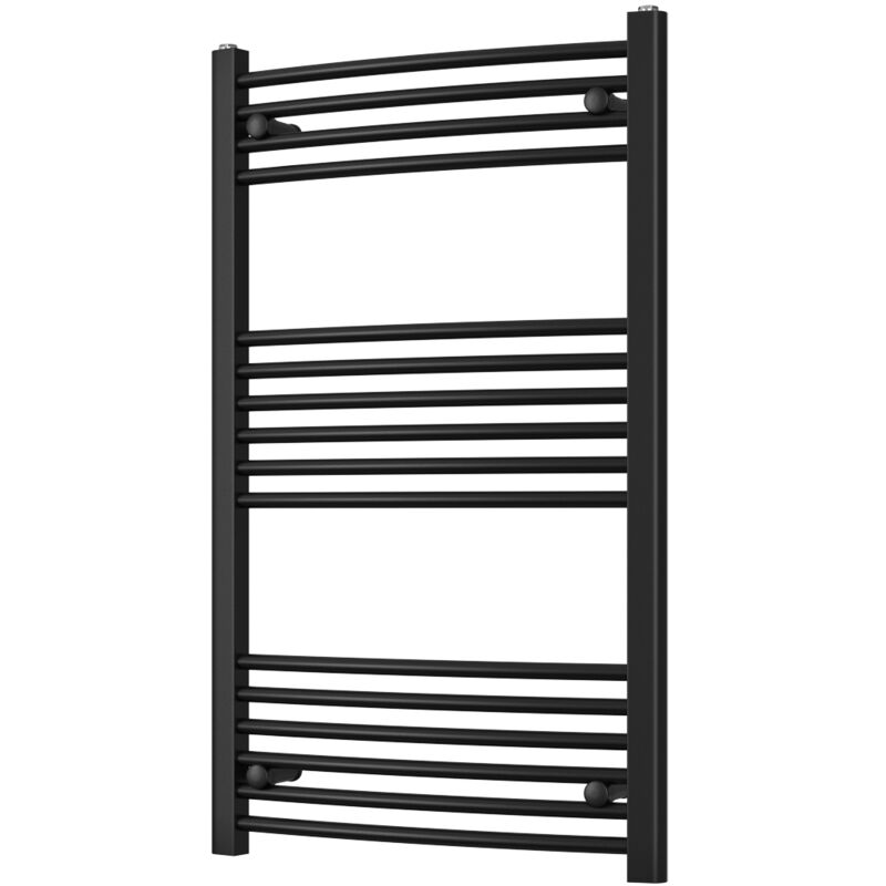 Image of Zennor - Black Heated Towel Rail&hellip;