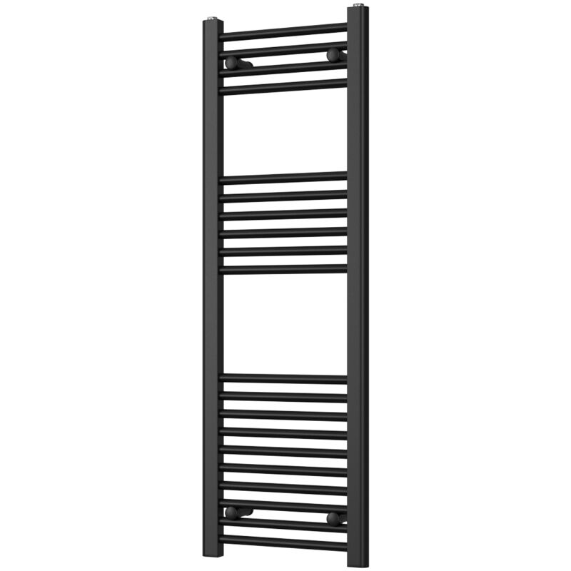Image of Zennor - Black Heated Towel Rail&hellip;