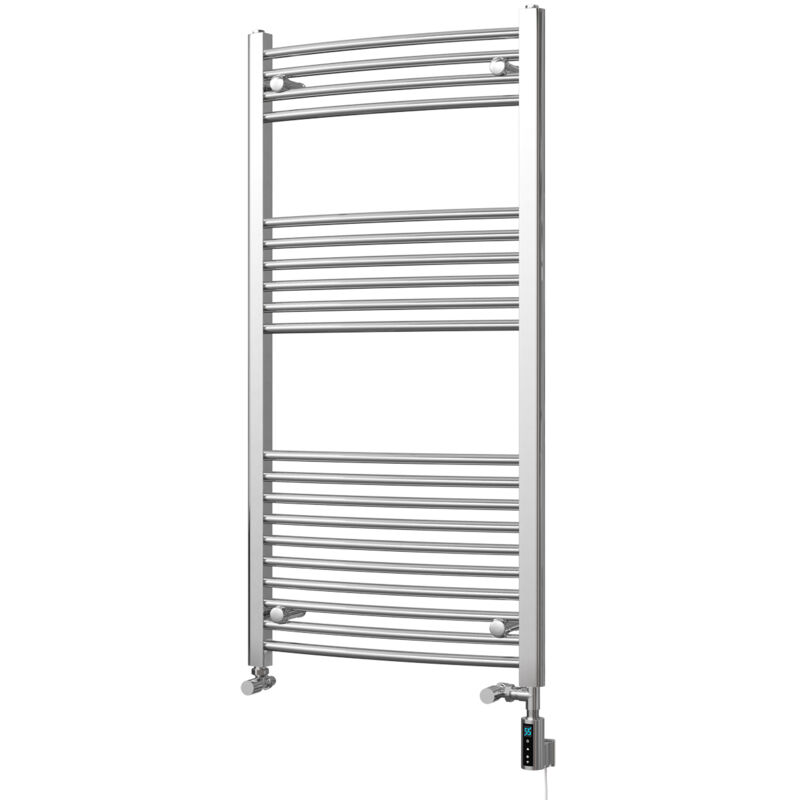 Image of Zennor - Chrome Dual Fuel Towel&hellip;