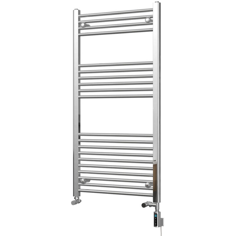 Image of Zennor - Chrome Dual Fuel Towel&hellip;