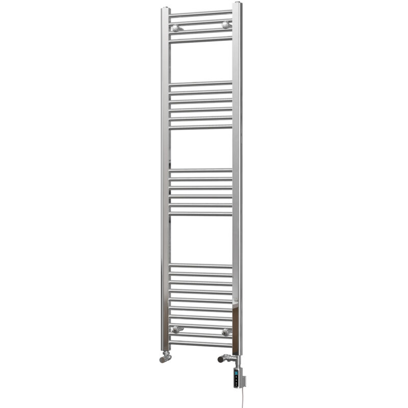 Image of Zennor - Chrome Dual Fuel Towel&hellip;