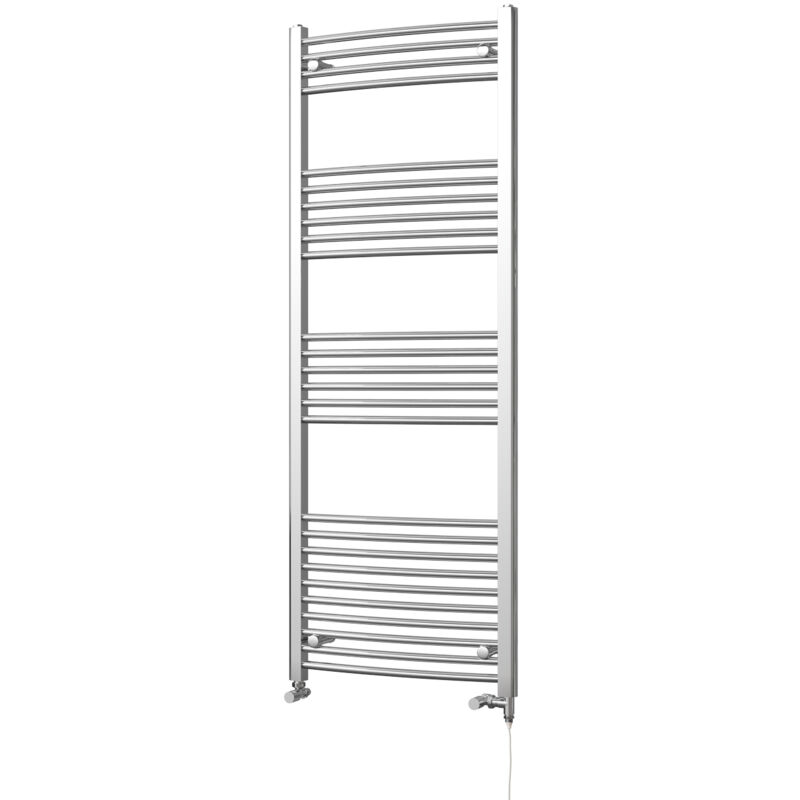 Image of Zennor - Chrome Dual Fuel Towel&hellip;