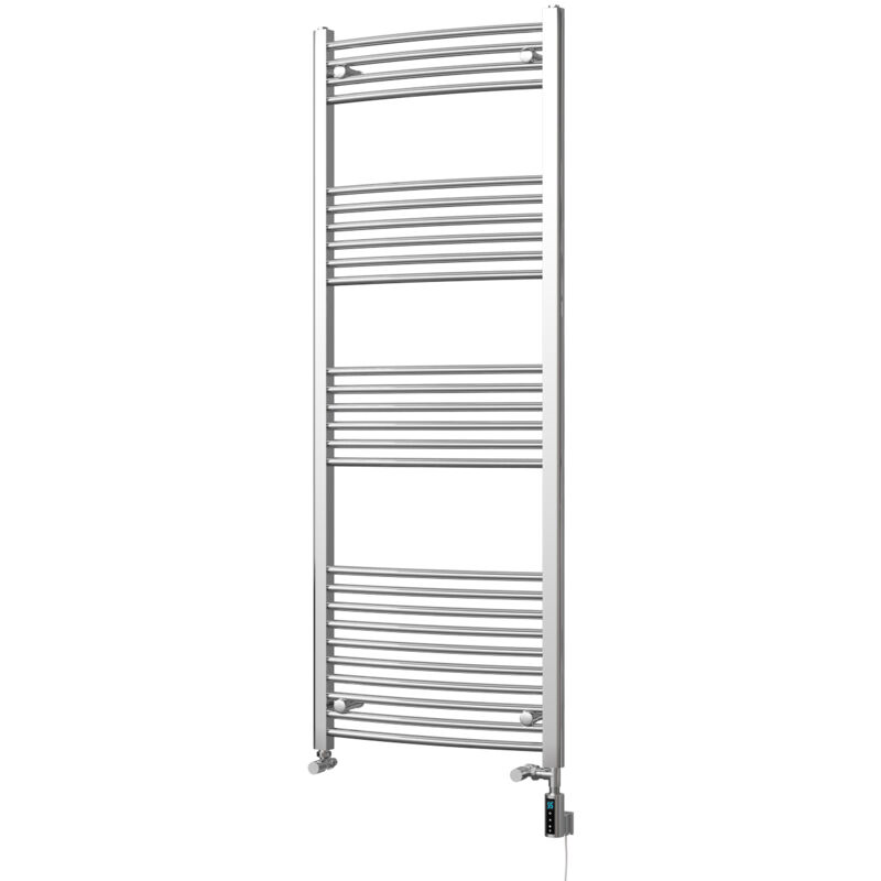 Image of Zennor - Chrome Dual Fuel Towel&hellip;