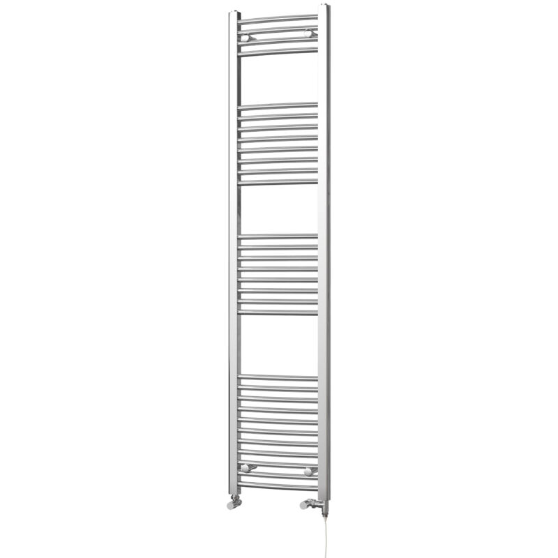 Image of Zennor - Chrome Dual Fuel Towel&hellip;