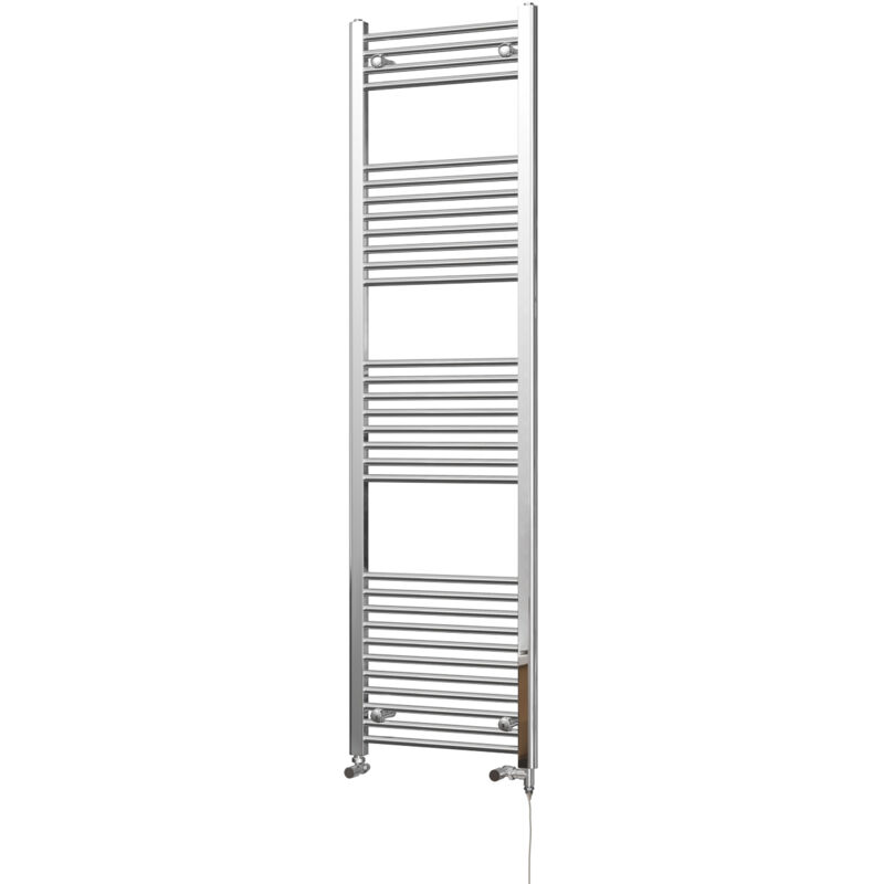 Image of Zennor - Chrome Dual Fuel Towel&hellip;