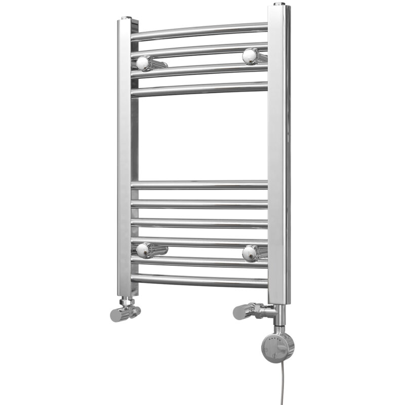 Image of Zennor - Chrome Dual Fuel Towel&hellip;