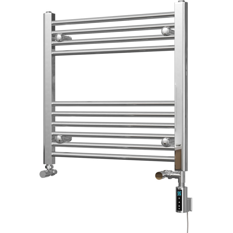 Image of Zennor - Chrome Dual Fuel Towel&hellip;