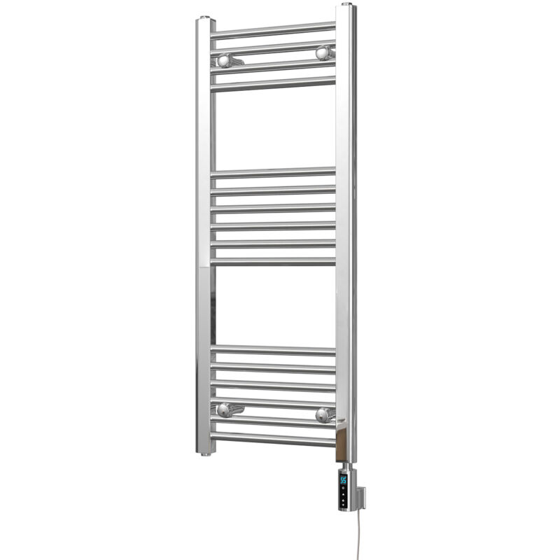 Image of Zennor - Chrome Electric Towel Rail&hellip;