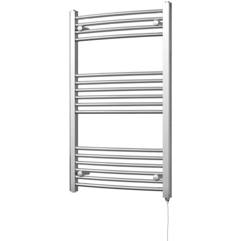 Image of Zennor - Chrome Electric Towel Rail&hellip;