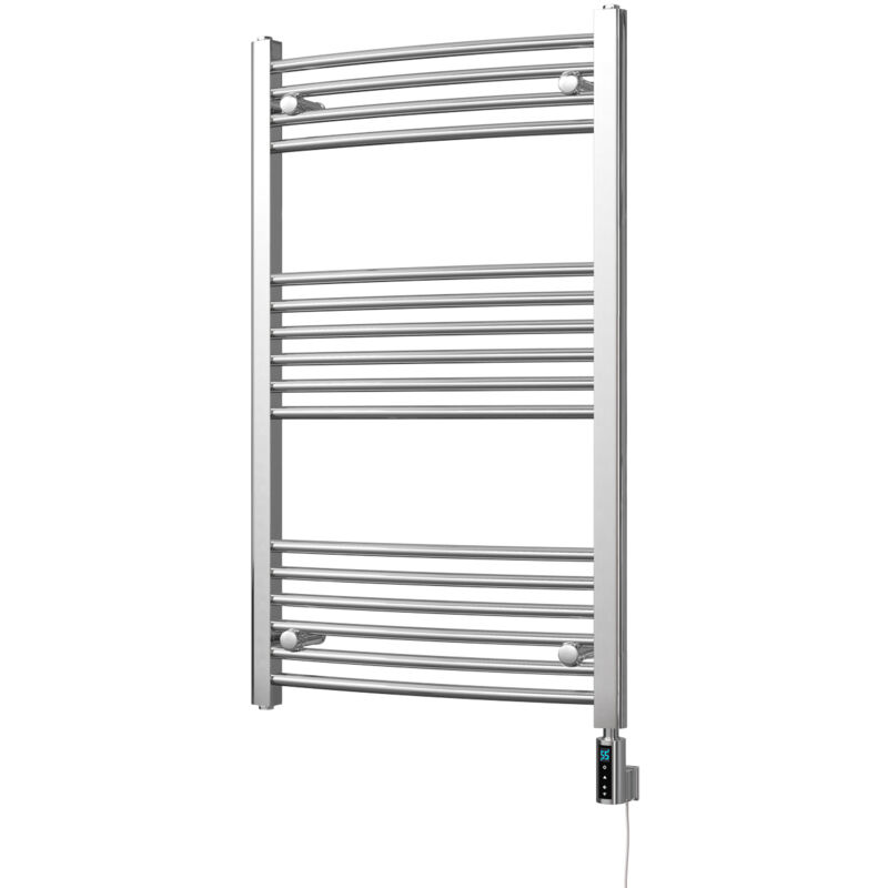 Image of Zennor - Chrome Electric Towel Rail&hellip;
