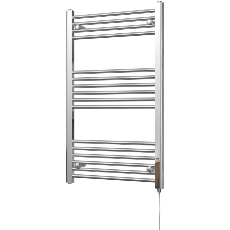 Image of Zennor - Chrome Electric Towel Rail&hellip;