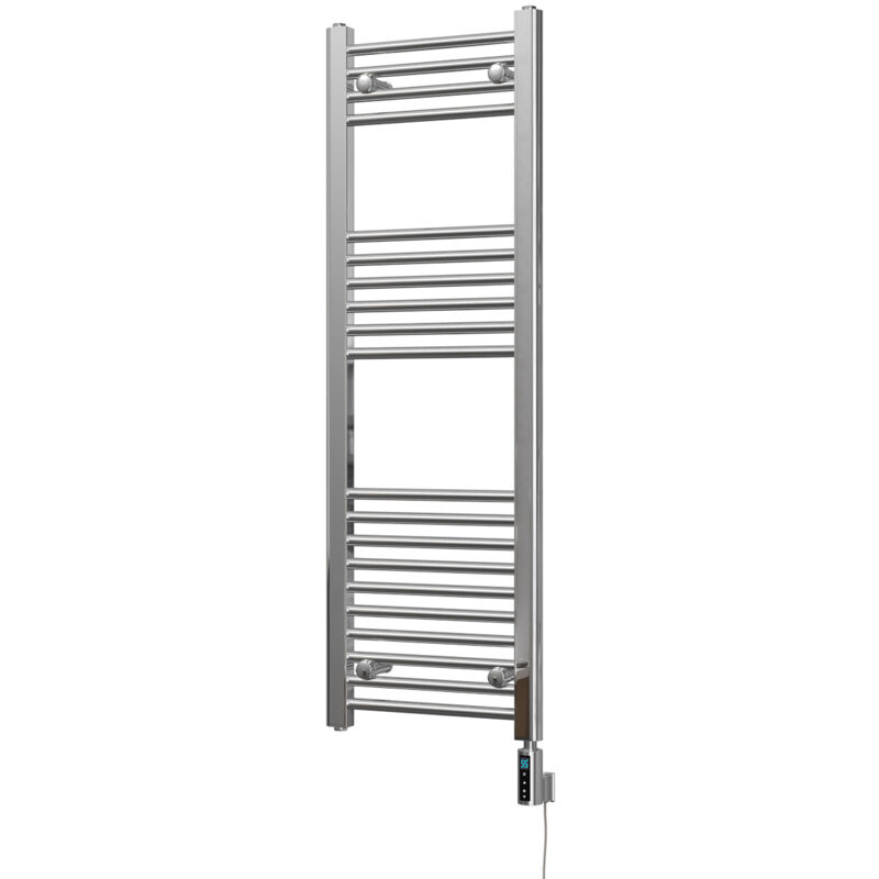 Image of Zennor - Chrome Electric Towel Rail&hellip;