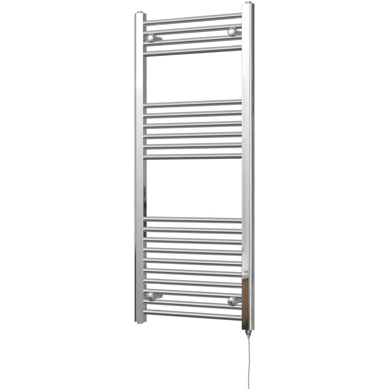 Image of Zennor - Chrome Electric Towel Rail&hellip;