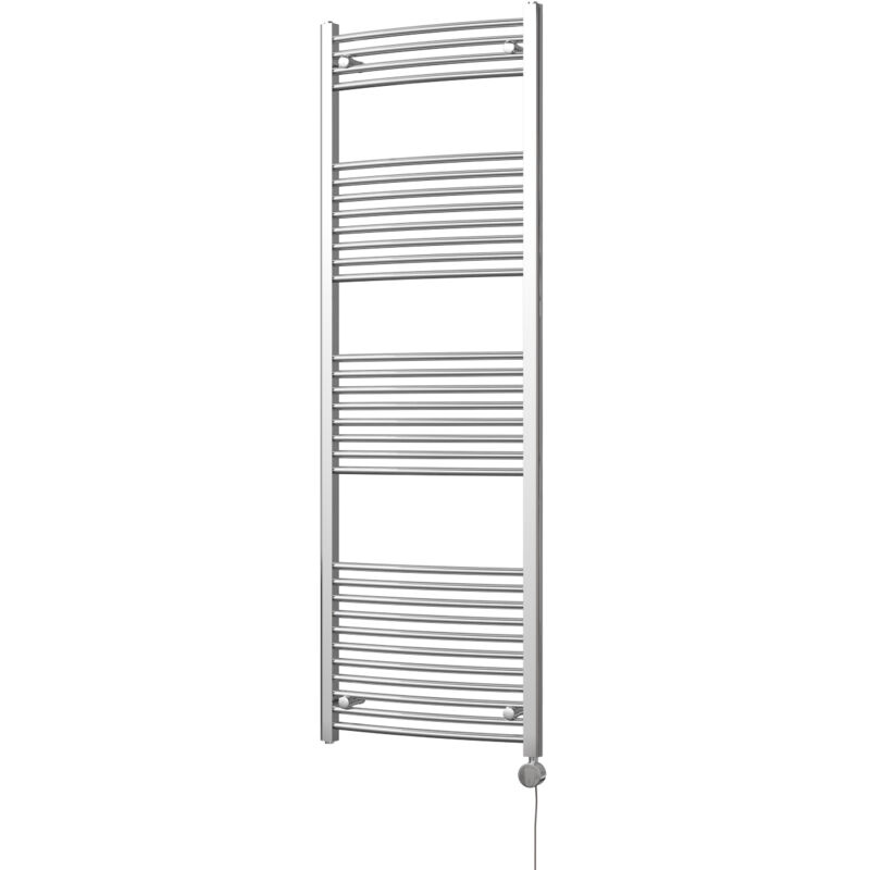 Image of Zennor - Chrome Electric Towel Rail&hellip;